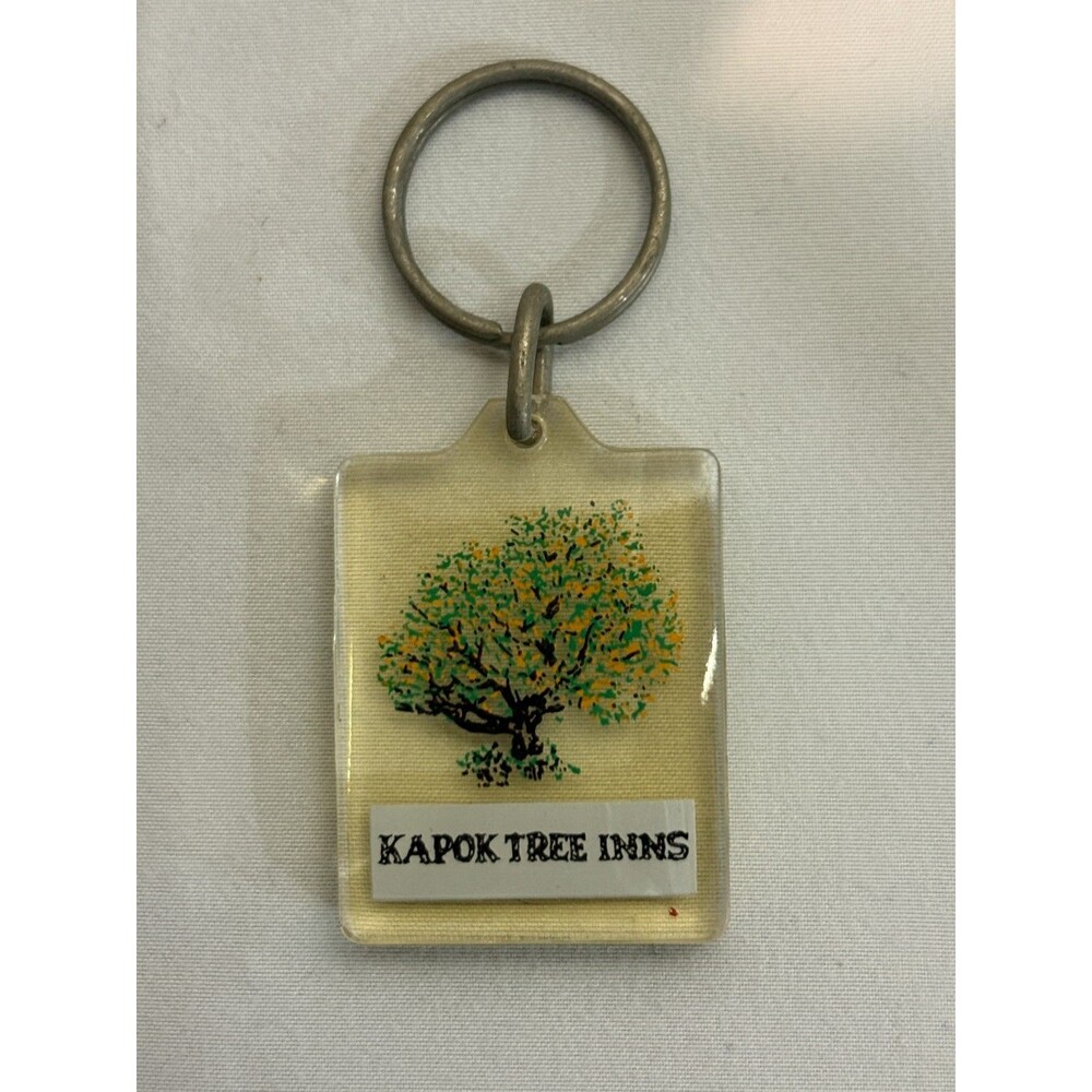 Vintage Florida - KAPOK TREE INNS Souvenir Acrylic Keychain